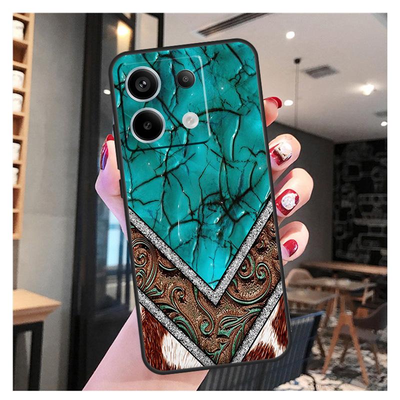 Western Cowgirl Cowboy Boho Aesthetic Case For Xiaomi Redmi Note 13 12 10 9 8 11 Pro 12S 11S 10S 9S Remdi 13C 9C 10C 12C Cover