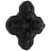 4 Grid Skull Shape Ice Tray Mold Food Grade Silicone Ice Cream Mold for Kitchen Summer