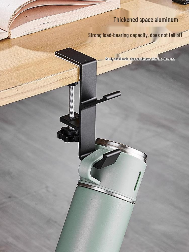 Student Desk Bag Hook - Dorm & Office Desktop Organizer