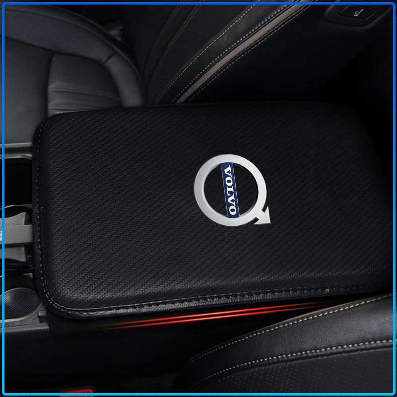 Car Central Armrest Pad Auto Center Console Arm Rest Seat Box Mat For Volvo XC90 XC60 XC70 XC40 V90 V60 V40 C70 C30 S80