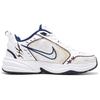 Nike Air Monarch 4 Cow Split Leather Slip Resistant, Abrasion Resistant, Height Increasing Low Top Chunky Sneakers 415445-102(Team545-)
