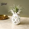 Cute Minimalist Plant Pot Hollow Pineapple Flower Vase for Air Plants 3D Printed Geometric Planter Planter Decorative Desktop Succulents Home Office