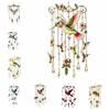 Colorful Bird Hanging Ornaments Acrylic Home Decoration Crafts Hummingbird Wind Chime  Courtyard