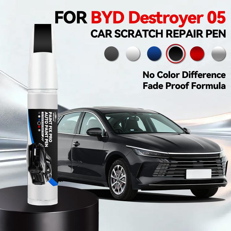 OPRTAMG Purpose Vehicle For BYD Destroyer 05 1996-2026 Paint Repair Pen Touch Up Scratch Remover DIY Auto Accessories Black Whi