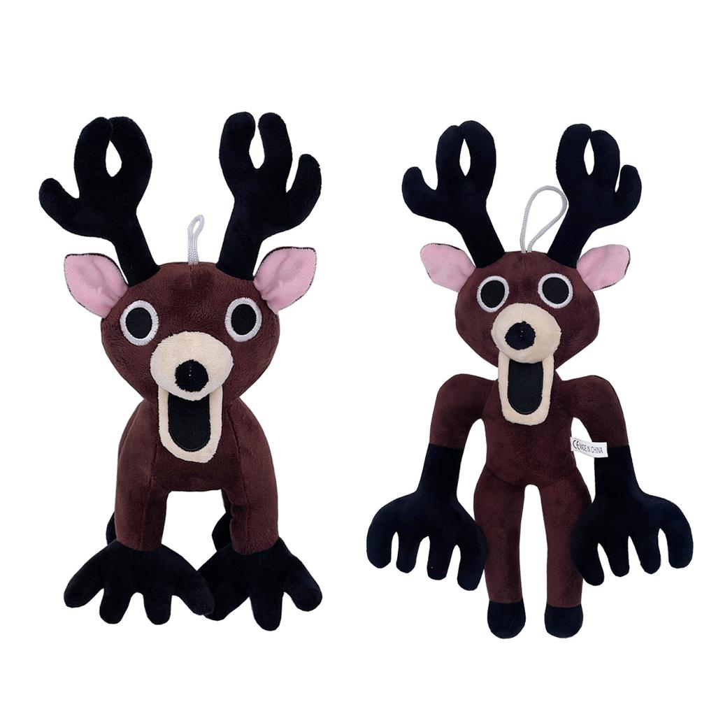 New 99 Nights In The Forest Deer Plush Toy Deer Plush Stuffed Animal Game Peripheral The Deer Birthday Xmas Halloween Gift Decor