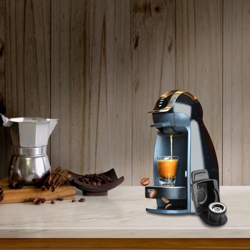 Macchina del Caffè Per Macchine Dolce Gusto Adattatore Riutilizzabile per Capsule di Caffè Per Macchina per Caffè Espresso con Crema