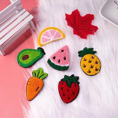 Creative Cartoon Fruit Hairpins for Children Sweet Strawberry Pineapple Carrot Hair Clips Girl Hair Accessories