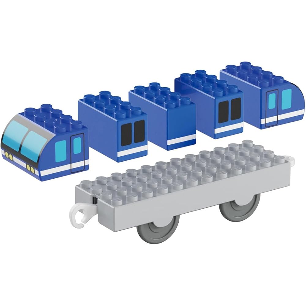 TAKARA TOMY Tomica Plarail Block Cargo Train Set Toy for Ages 3 and Up