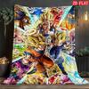 Dragon Ball Soft Touch Blanket Ultra Smooth Flannel Blanket for Kids Adults Home Rest THW