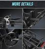 SAMEBIKE LOTDM200-II 750W 48V 13AH Folding Electric Bicycle for Adults 20 X 4.0 Inch Fat Tire Mountain E-bike With Removable Battery