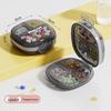 Portable Weekly Pill Organizer Set