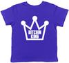 Bitcoin King Boys Girls Kids Childrens T-Shirt