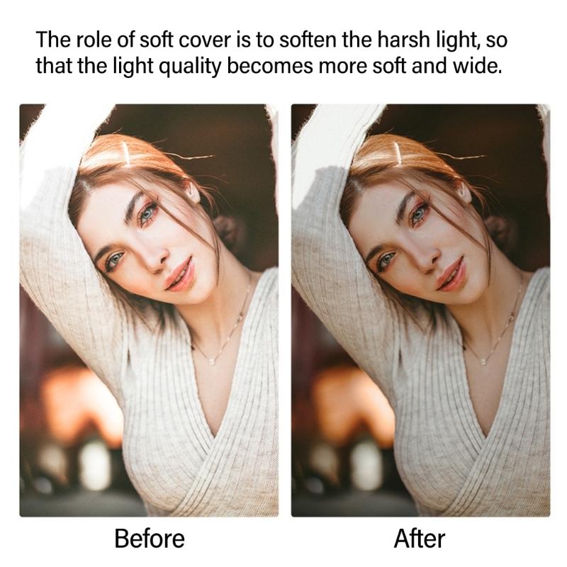 Pack of 2 Soft Cloth Caps Flash Diffusers for Camera Flashgun Camera Photography Lighting Gear Flash Accessories