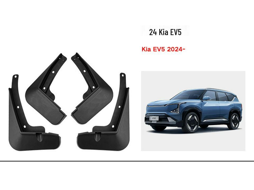 Kia EV5, EV6, EV9 GT, Carnival Auto Reifen Schmutzfänger - Weiche Gummi-Schutzbleche