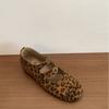 Inner height increase brown round head Mary Jane shoes small leather shoes autumn shoes with skirt single shoes ballet shoes