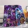 Death Note Print Flannel Blanket, Ultra Soft High Quality All Seasons Warm Throw, Home Decor Cozy Blanket, Perfect Christmas Gift