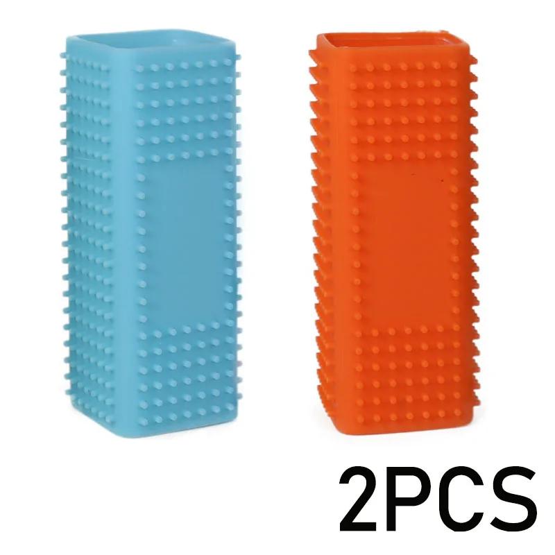 Pet Hair Remover Brush for Dogs Cats – Silicone Grooming Deshedding Tool for Fur Removal
