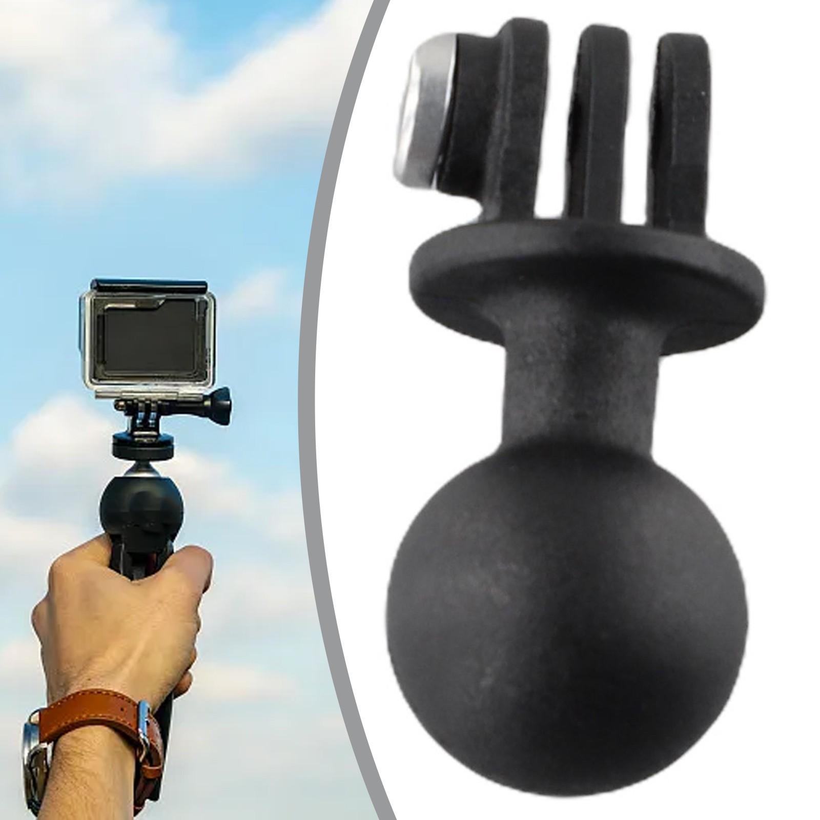 Electronics.con Voor Go Pro Hero Series Actiecamera Statief Kogelkop Adapter ABS Plastic Mount