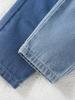 Girl jeans, fresh, casual, versatile, tulip waist children's jeans 2-piece set