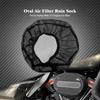 HDBUBALUS Harley Air Filter Rain Sock Cover for Sportster Touring Road King Softail Dyna 114 117