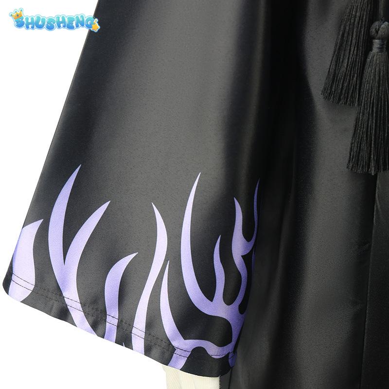 Kpop Lovci démonů Cosplay Kostým Film Saja Chlapecké Oblečení Potisk Plášť Topy Kalhoty Set Jevištní Převlek Dětský Párty Kostým