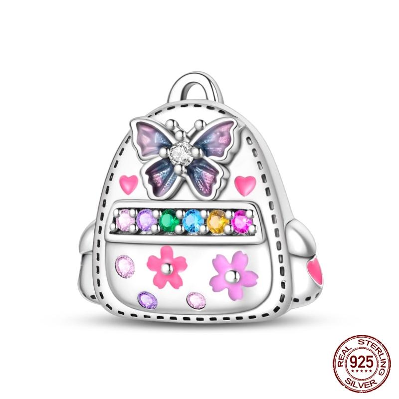 New Copper Fashion Glowing Space Astronaut Spaceship Charms Beads Fit Brand Original Bracelet Diy Jewelry Gift