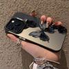 Dark Aesthetic Butterfly Phone Case for IPhone 17 Air 16 15 14 11 Pro Max Plus 13 12 Mini Xs 8 7  Bumper Shockproof Coque Cover