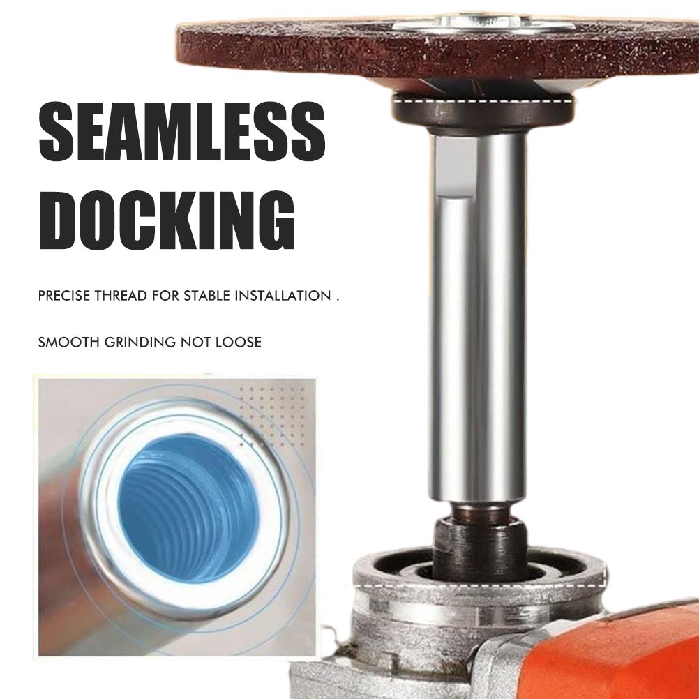 Angle Grinder Extension Connecting Rod Steel Rotary Extension Shaft Set Shank Angle Grinder Lengthen Connecting Rod for