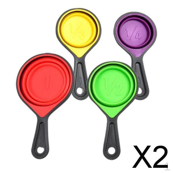 

2x Набор мерных чашек и ложек Кухонные инструменты