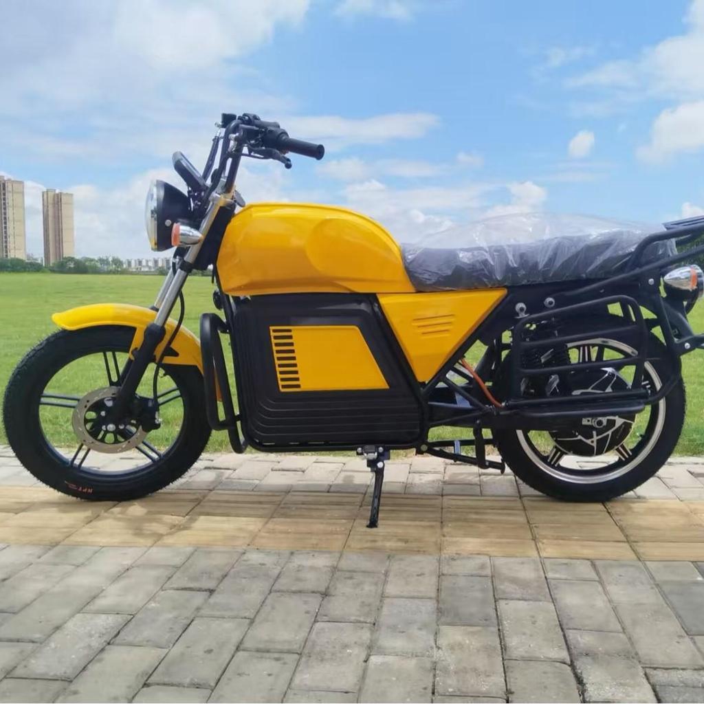 High-Speed D300 Electric Sports Motorbike for Adults - Africa Passenger Model
