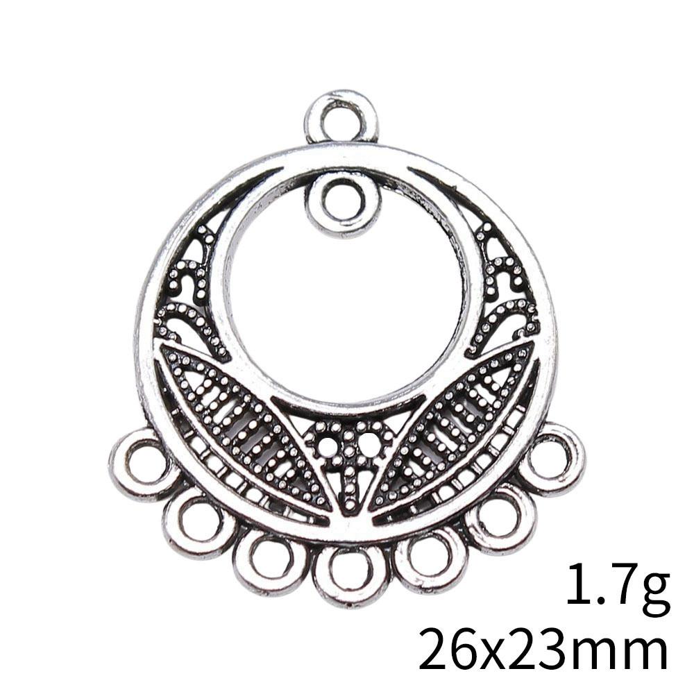 Graduation Accessories Women Round Multi-Hole Earring Connector Accessories Parts Clearance Sale Items Accessories For Girls