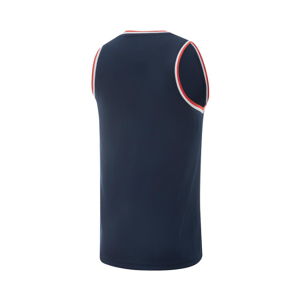 Li Ning Professional Basketball Collection Basketball Suit Men's Guangdong Blue AATV001-1