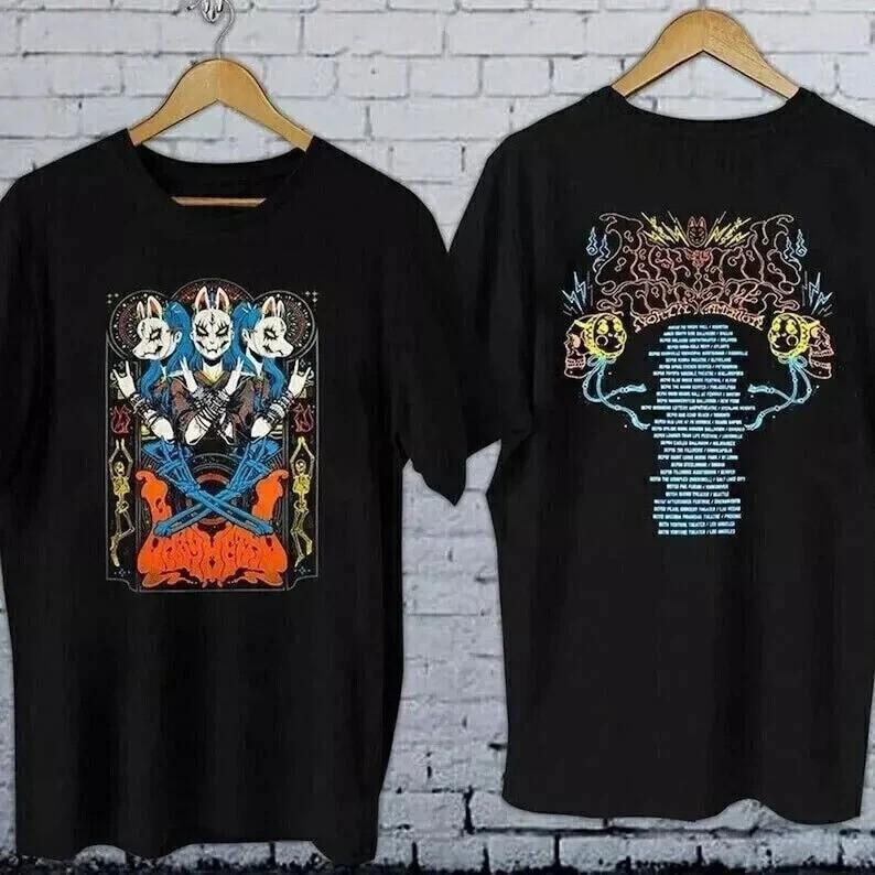 Babymetal US Tour 2023 Shirt, Babymetal Tshirt Size S-5XL PP2999 XXXXL