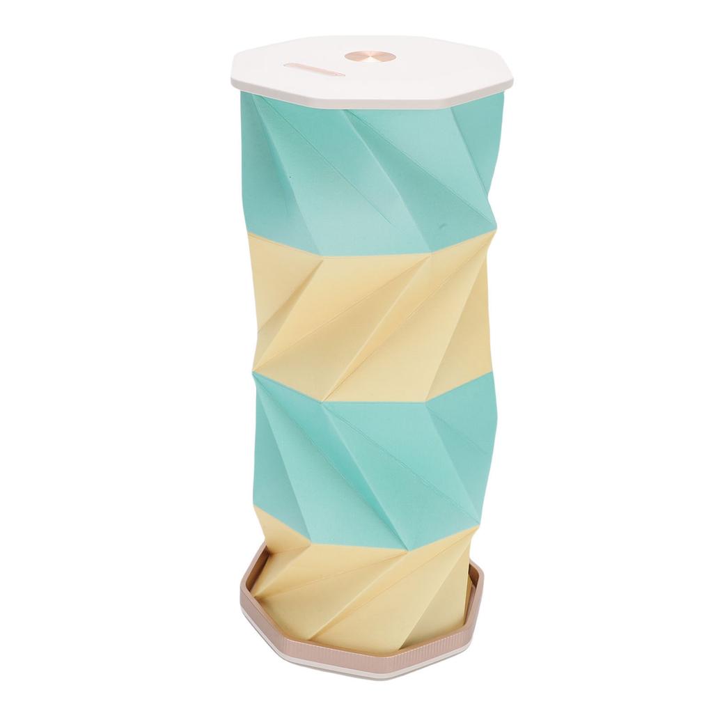 Folding Rotating Paper Lamp Stepless Dimming Touch Control Bedside LED Paper Lamp for Bedroom Living Room Travel Camping