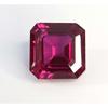 Beautiful Pink Rhodolite Garnet Natural Asscher Cut 8-10 Ct Certified Gemstone
