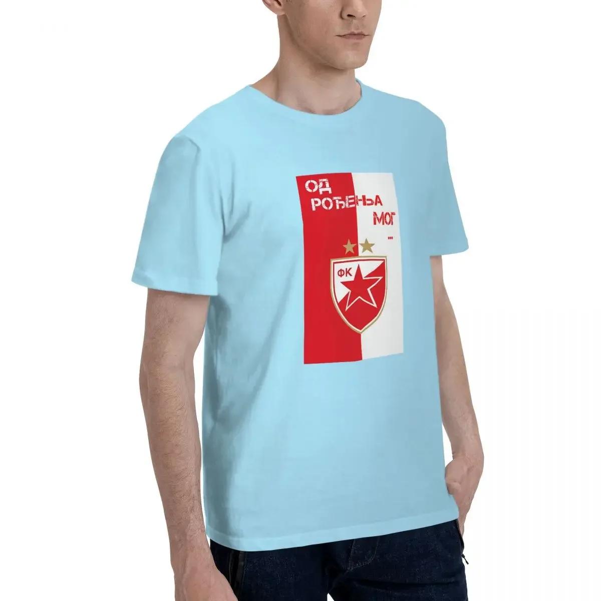 

New Maglia Meme Fan Stella Rossa Belgrado Serbia Crvena Zvezda Tshirt Tee Premium Shirt Hot Deals S