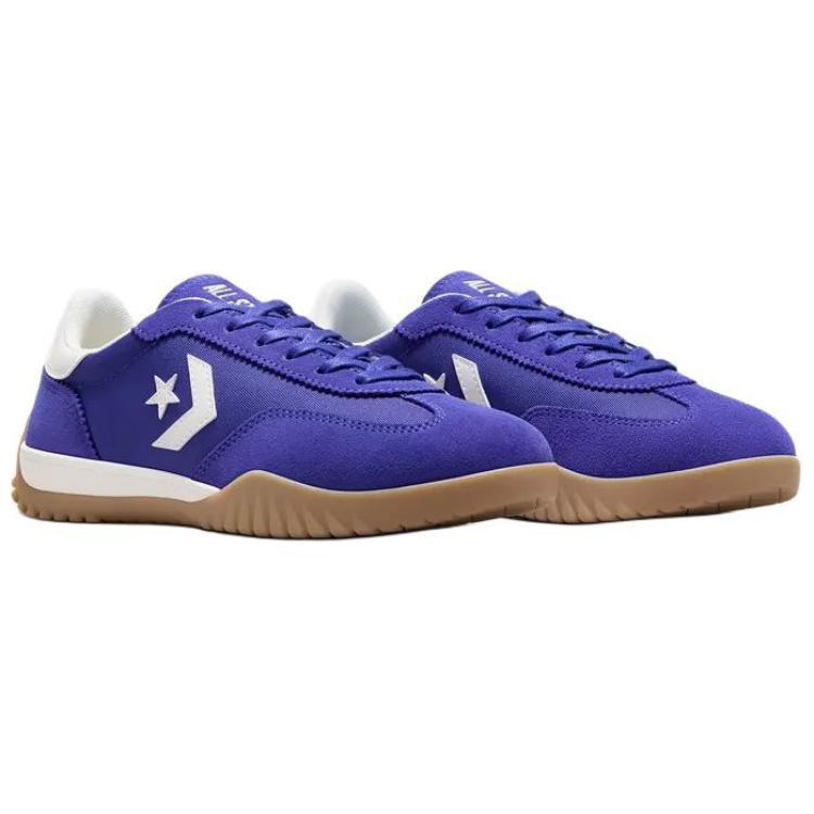 Converse Run Star Trainer retro comfortable low-top lifestyle casual shoes unisex blue