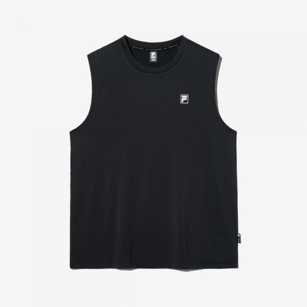 

Fila Summer Graphic Sleeveless T shirT Polyspan BLK (black)/110
