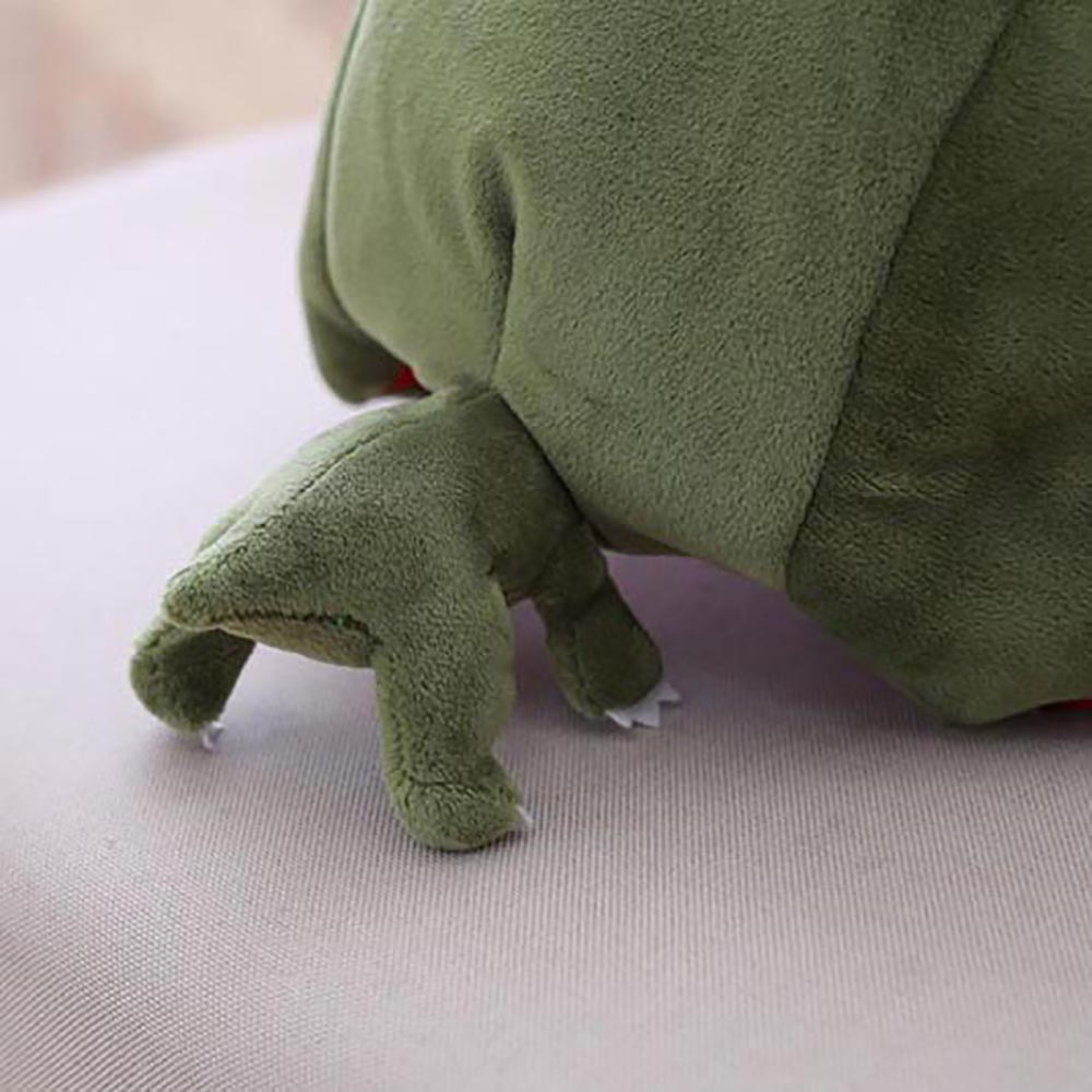 Green Plush Dinosaur Hat PP Cotton Doll Plush Shark Hat Creative Headgear Dinosaur  Kids Gift