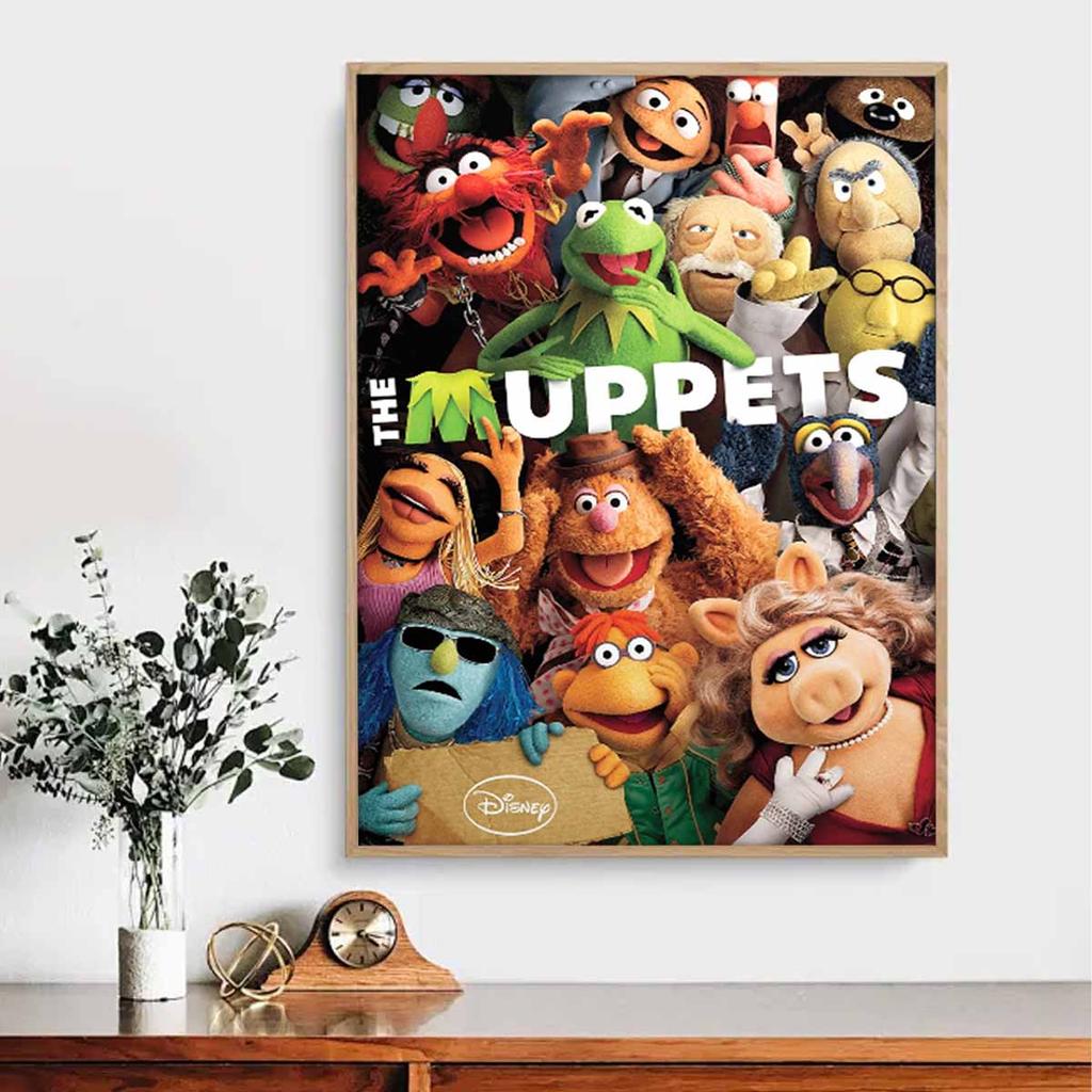 DIY Diamond Painting MUPPETS Cross Stitch Kit Mosaic Art Diamond Painting Full Circle Diamond Home Decoration