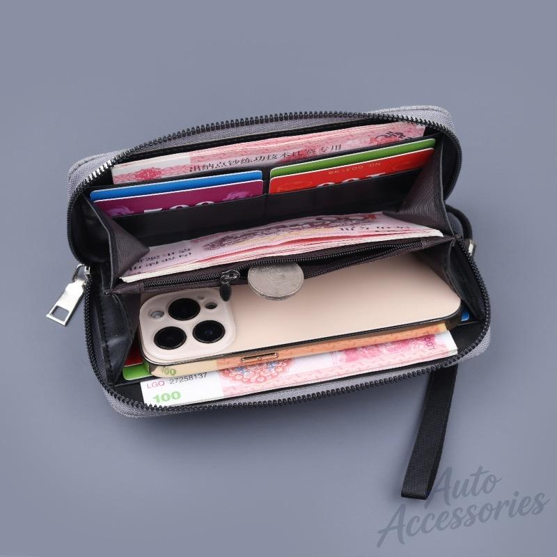 Carteira de Negócios Masculina Bolsa de Mão Porta-Cartão de Crédito Porta-Dinheiro Carteira de Lona Para Ferrari 488 Roma F8 SF90 812 360 FF F430 LaFerrari Amalfi