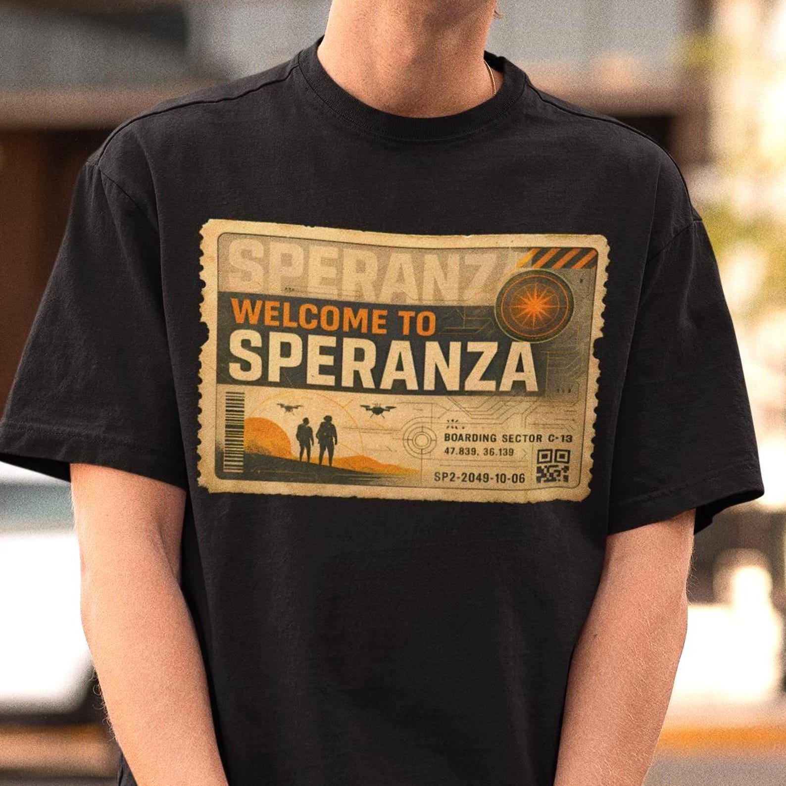 Arc Raiders Welcome To Speranza Shirt - Gamer Tshirt,Arc Raider Sweatshirt,Gaming Tee XL