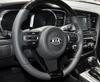 1pc Aluminum Car Steering Wheel Center Emblem Sticker For KIA Rio Ceed Sportage Cerato Soul Sorento Picanto Interior Decoration