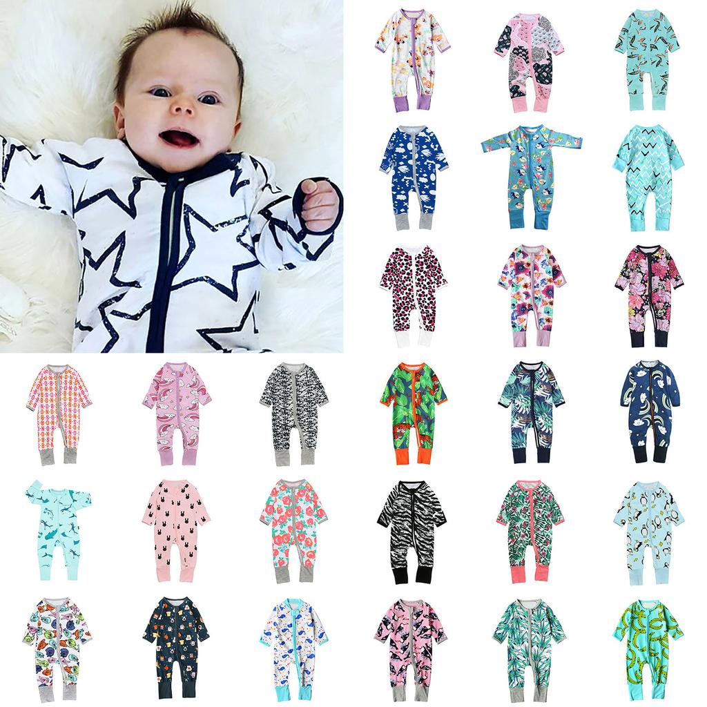 Buy Toddler Infant Baby Boys Girls Romper Jumpsut Playsuit Longsleeves