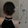 Tassel Flower Hairpin: Elegant Chinese Style Hanfu & Qipao Hair Accessory for Women