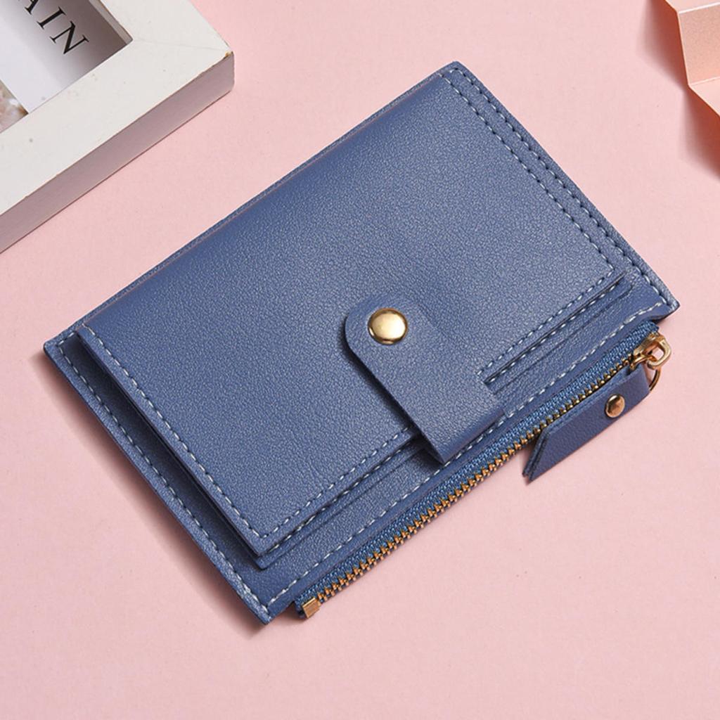 Cute Fashion PU Leather Mini Coin Purse Women Solid Color Credit Card Holder Bags Small Wallet Money Bag Purse Card Holder High Fast Delivery
