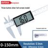 Syntek Electronic Digital Vernier Caliper, 0-150mm, Full Screen Plastic Measuring Tool for Jewelry and Crafts