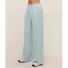 Gymshark Waffle Wide Leg Pants Smoke Blue B2c5q Udr3