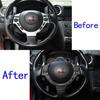 For Nissan GTR R35 Carbon Fiber Speedometer&Steering Wheel Button Cover Trim