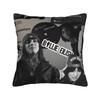 Billie Eilish Fan Merch Povlak na polštář Hit Me Hard & Soft Design alba Potah na polštář Oboustranně potištěný Pro hudební fanoušky Domácí dekorace
